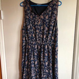 Market & Spruce Blue Sleeveless Sundress